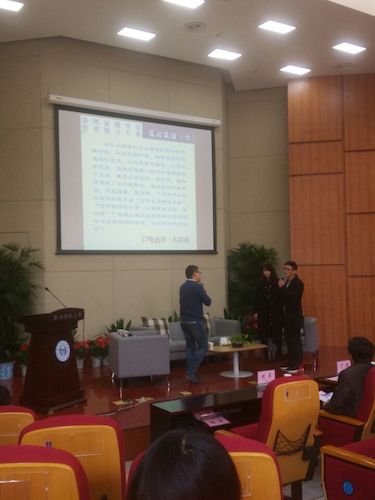 孔祥亮老师谈心谈话